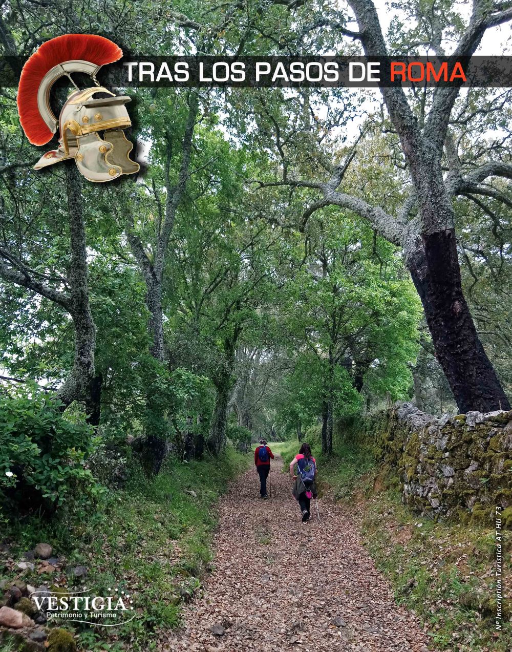 Cartel tras los pasos de roma br 19-10-19