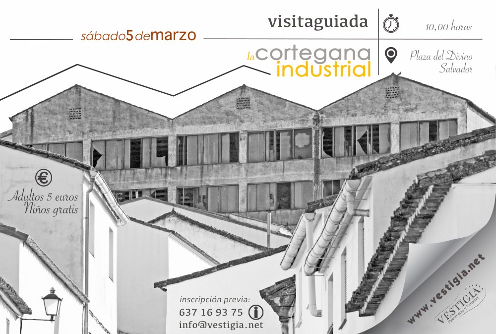 Cartel Cortegana Industrial tapa