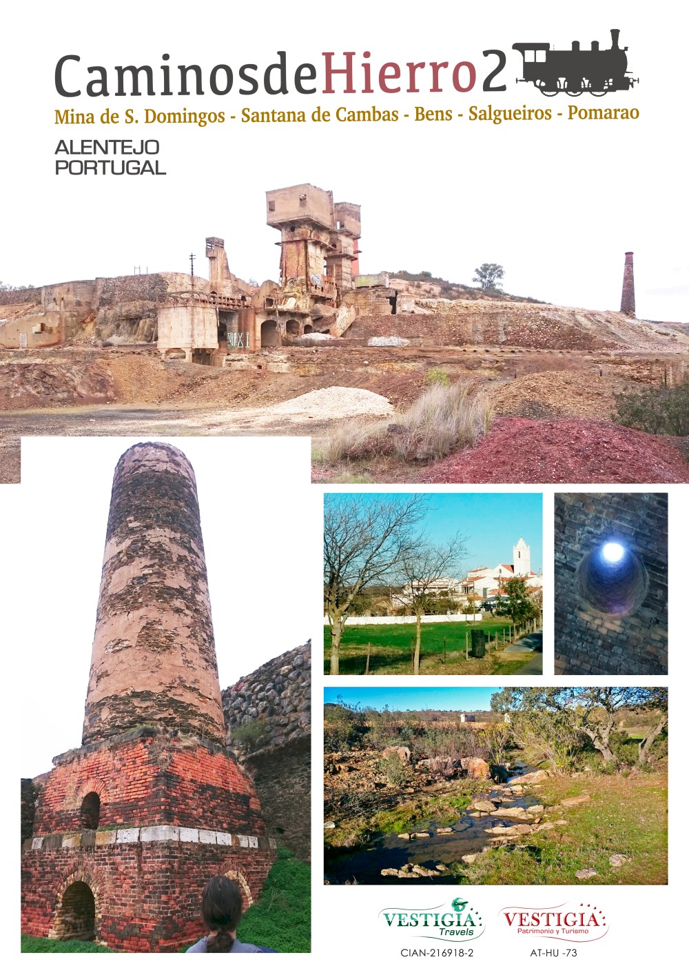 CARTEL CAMINOS DE HIERRO PORTUGAL